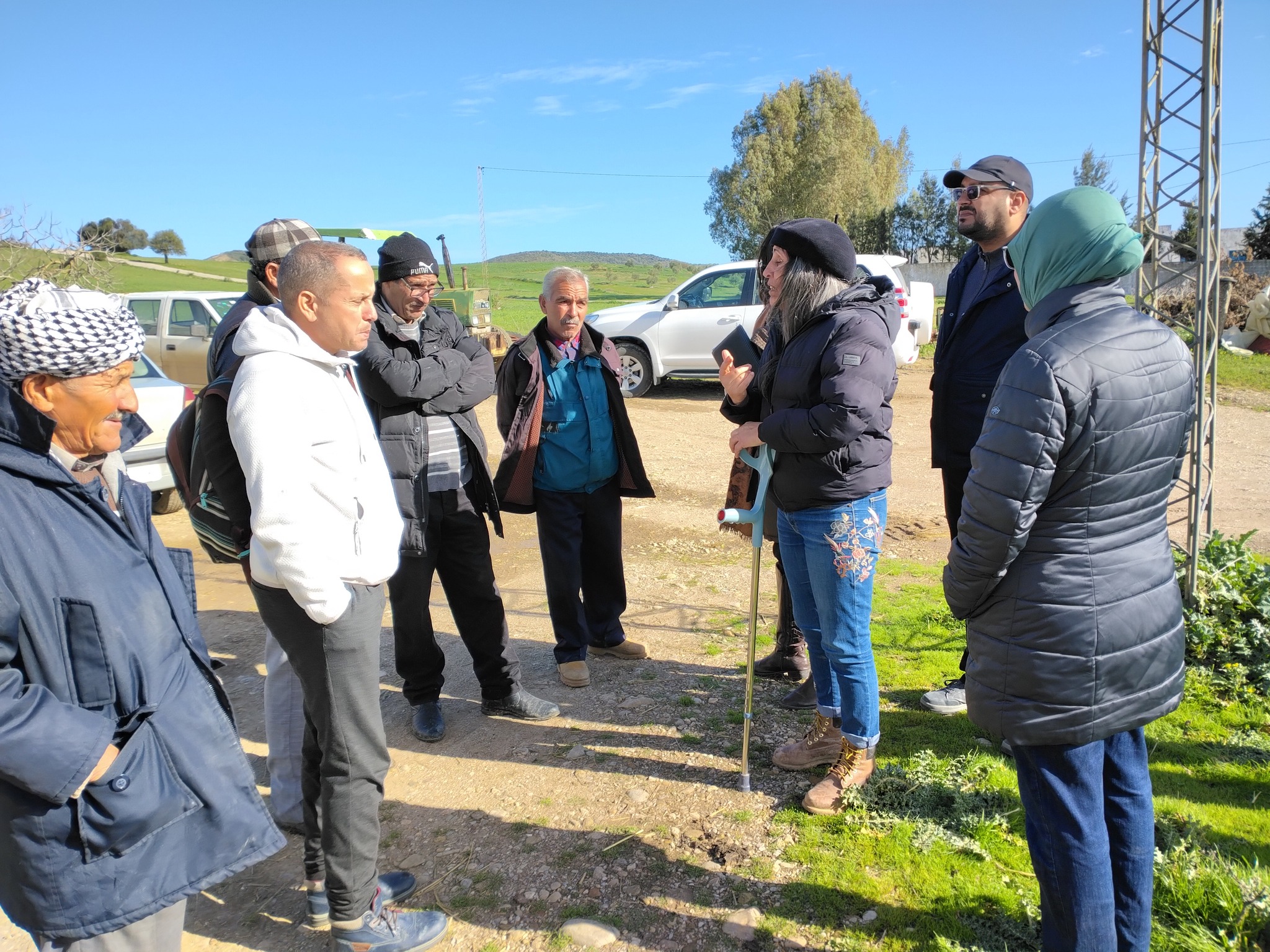 Animation d\'une journée d\'information pratique sur « Les techniques de production de Compost en Agriculture Biologique »